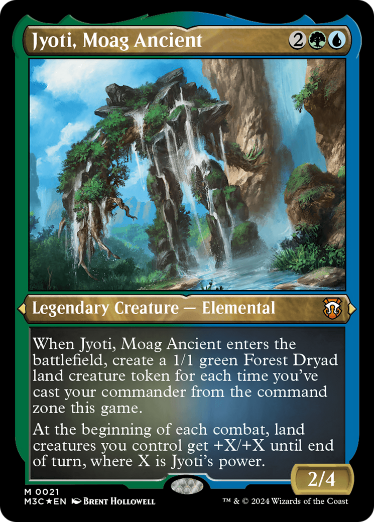 Jyoti, Moag Ancient (M3C-021)  Etched Foil - Modern Horizons 3 Commander