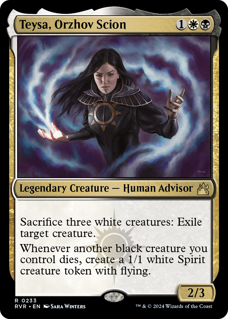 Teysa, Orzhov Scion (RVR-233)  - Ravnica Remastered