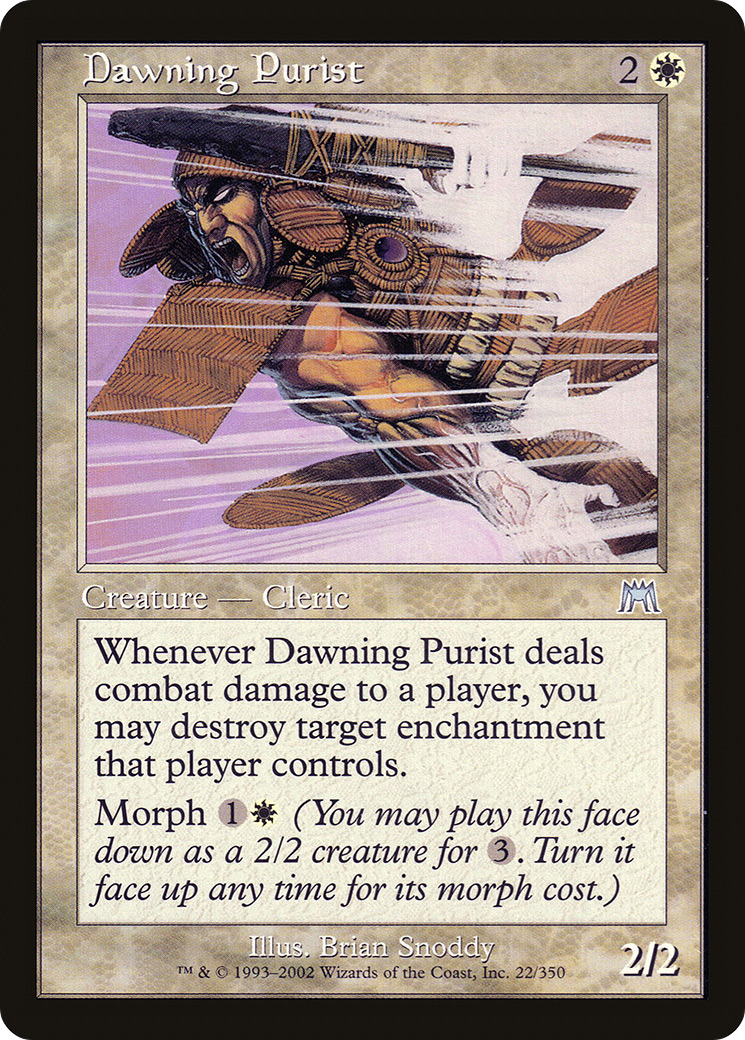 Dawning Purist (ONS-022)  Foil - Onslaught