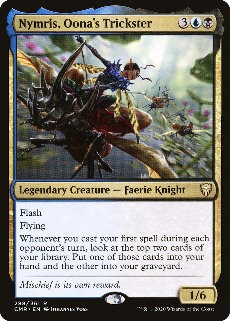 Nymris, Oona's Trickster (CMR-288)  - Commander Legends