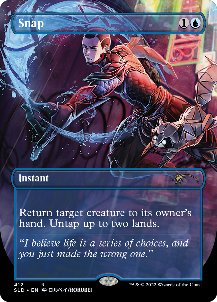 Snap (SLD-412)  Foil - Secret Lair Drop (Borderless)