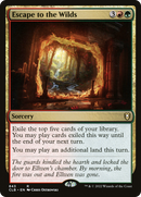 Escape to the Wilds (CLB-843)  - Commander Legends: Battle for Baldur's Gate