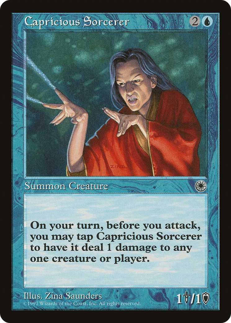 Capricious Sorcerer (POR-)  - Portal