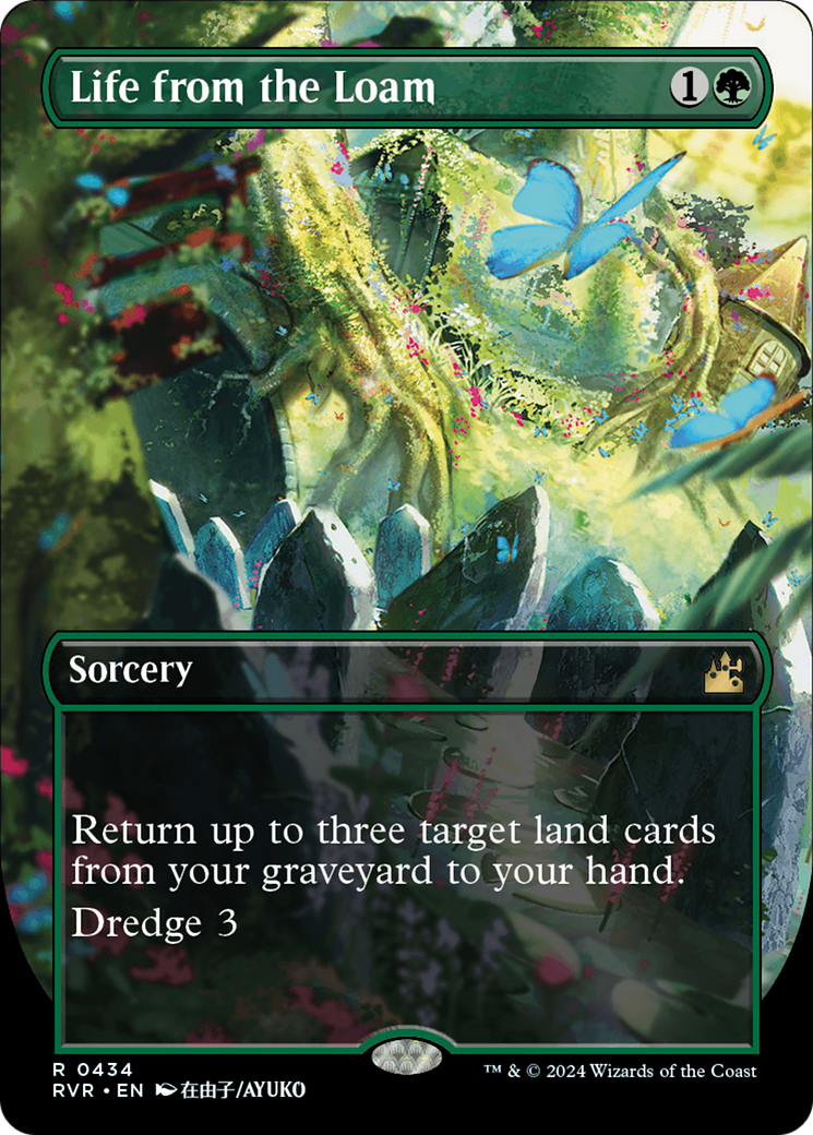 Life from the Loam (Anime Borderless) (RVR-434)  - Ravnica Remastered