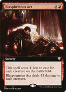 Blasphemous Act (Extended Art) (CMR-661)  - Commander Legends: (Extended Art)