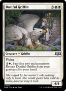 Dutiful Griffin (WOE-011)  - Wilds of Eldraine
