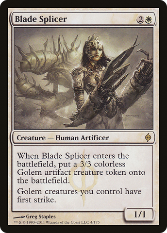 Blade Splicer (NPH-004)  Foil - New Phyrexia