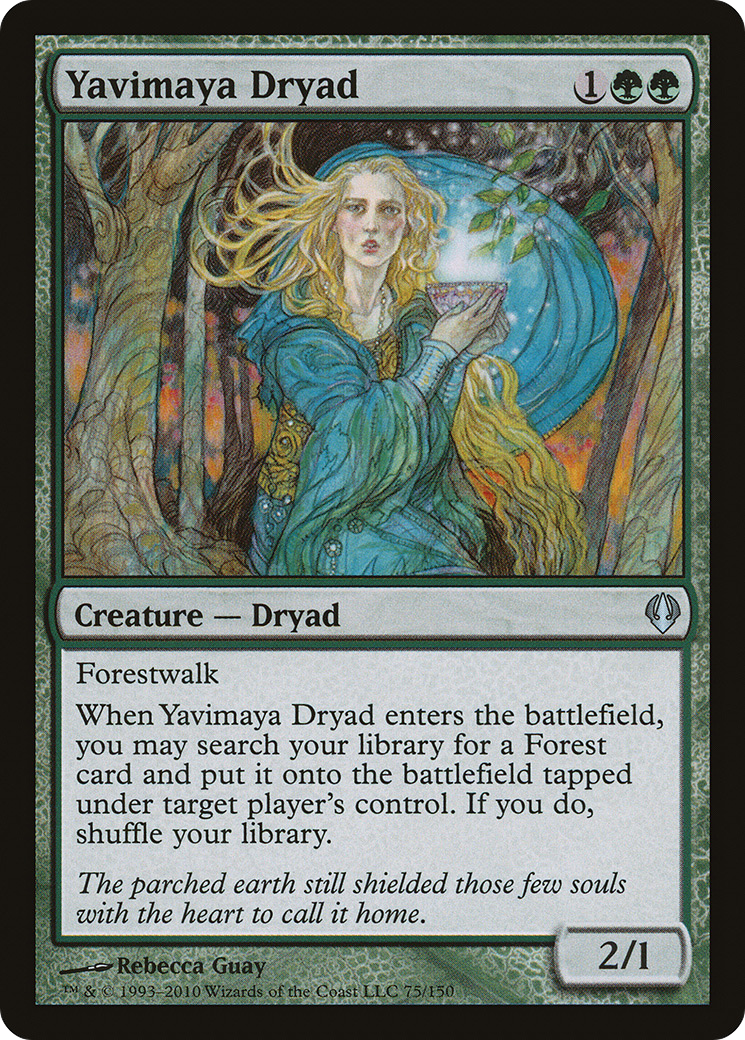 Yavimaya Dryad (ARC-075)  - Archenemy