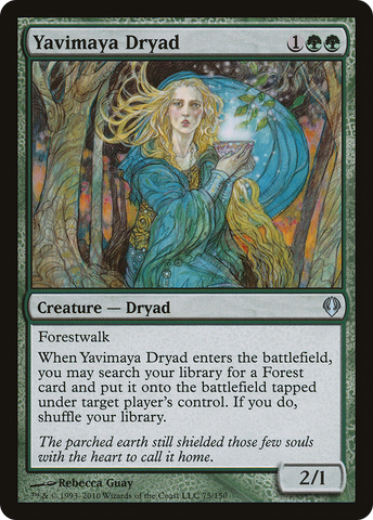 Yavimaya Dryad (ARC-075)  - Archenemy