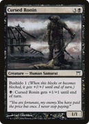 Cursed Ronin (CHK-107)  Foil - Champions of Kamigawa