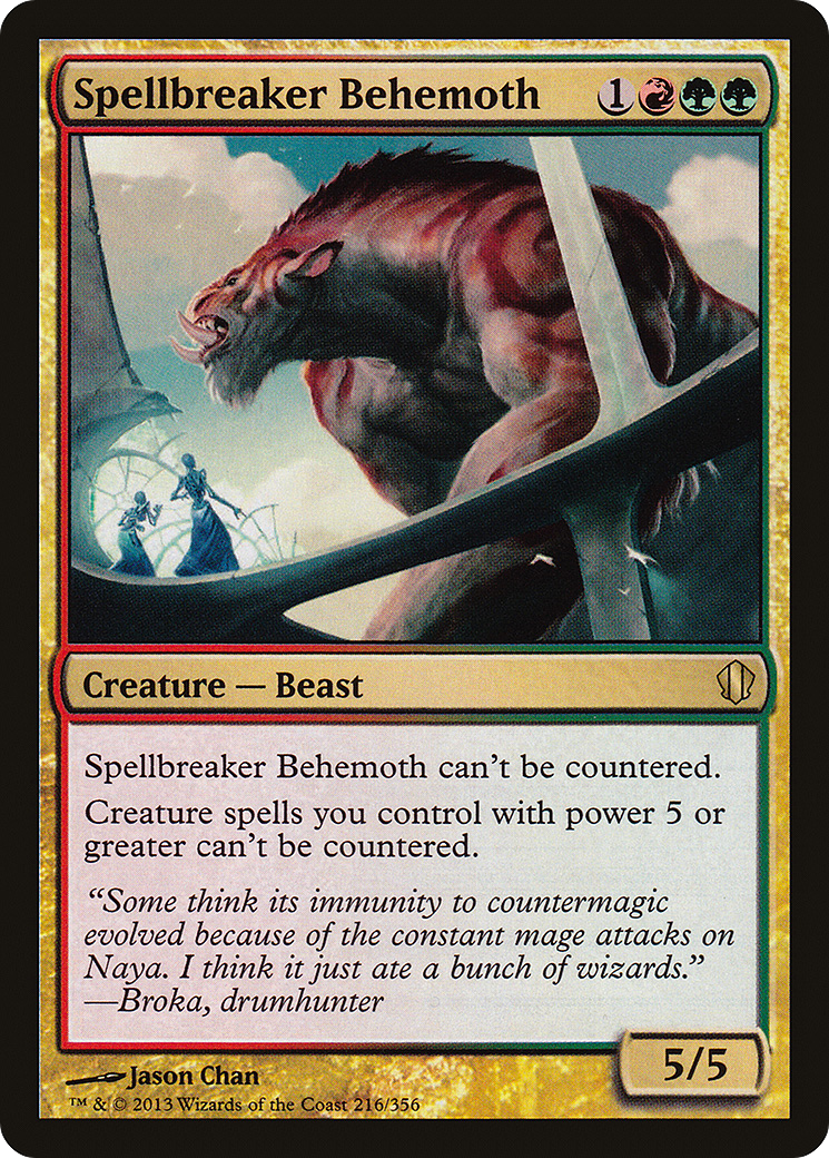 Spellbreaker Behemoth (C13-216)  - Commander 2013