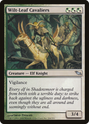 Wilt-Leaf Cavaliers (SHM-244) - Shadowmoor Foil