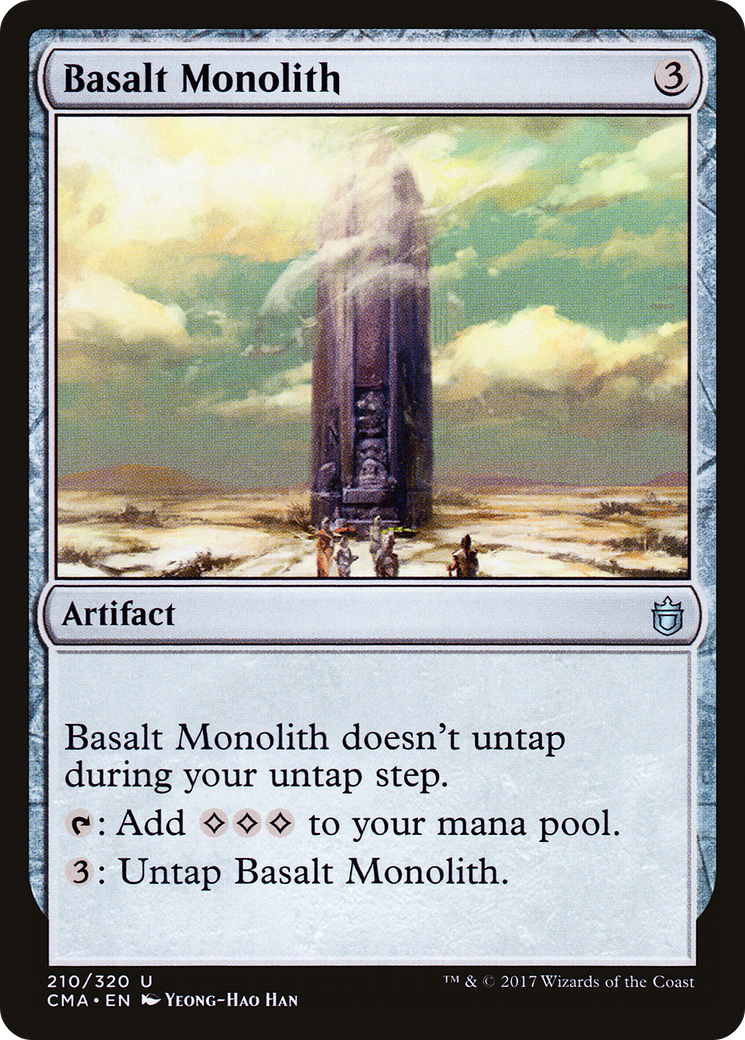 Basalt Monolith (CMA-210)  - Commander Anthology