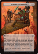 Choose Your Demise (Full Art) (A:DSC-331)  - Duskmourn: House of Horror Commander