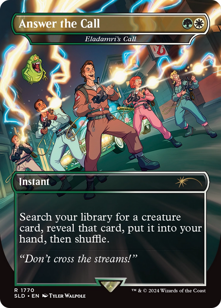 Answer the Call - Eladamri's Call (SLD-1770)  - Secret Lair Drop / Answer the Call (Borderless)