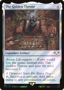 The Golden Throne (Surge Foil) (40K-157)  Foil - Warhammer 40,000 Commander