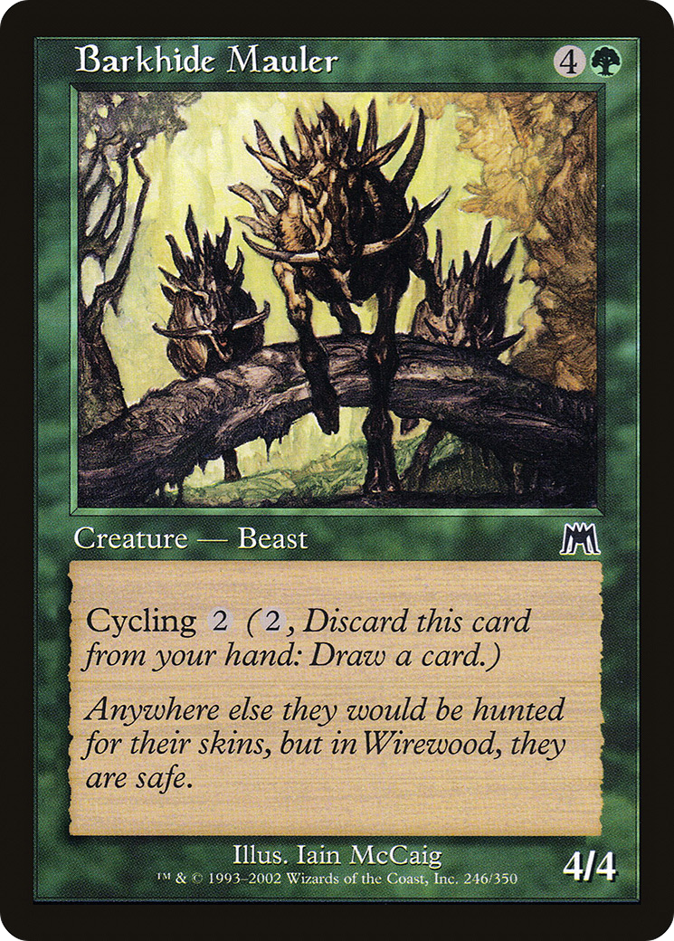 Barkhide Mauler (ONS-246)  Foil - Onslaught