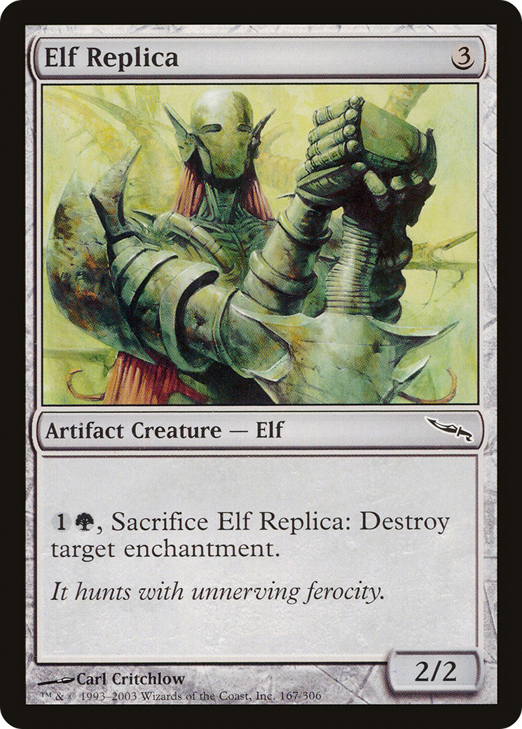 Elf Replica (MRD-167)  Foil - Mirrodin