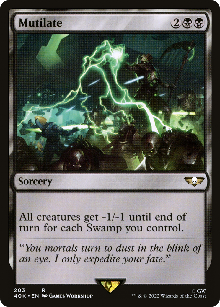 Mutilate (40K-203)  - Warhammer 40,000 Commander