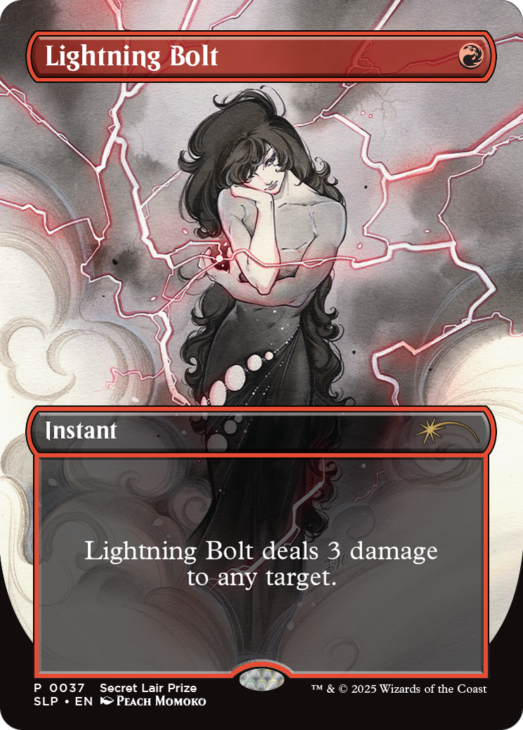 Lightning Bolt (0037) (SLP-037)  Foil - Secret Lair Showdown