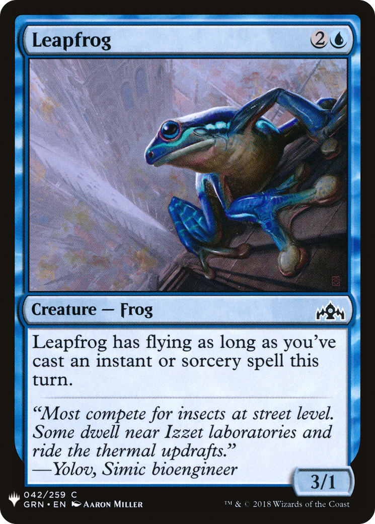 Leapfrog (LIST-042)  - The List