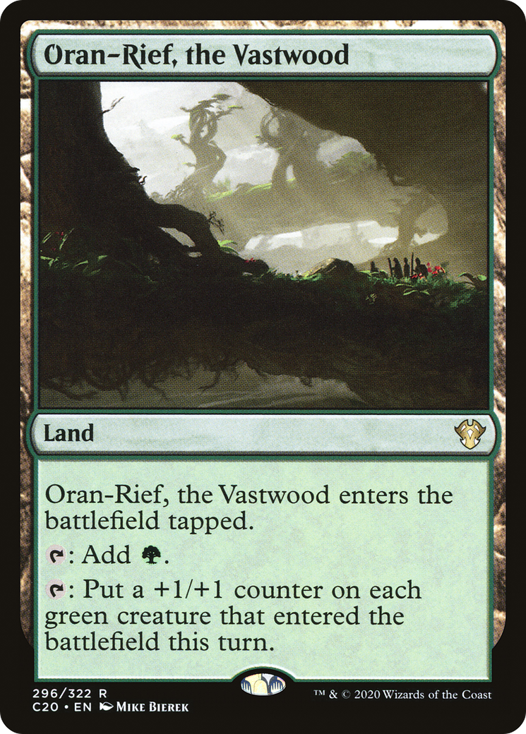 Oran-Rief, the Vastwood (C20-296)  - Commander 2020