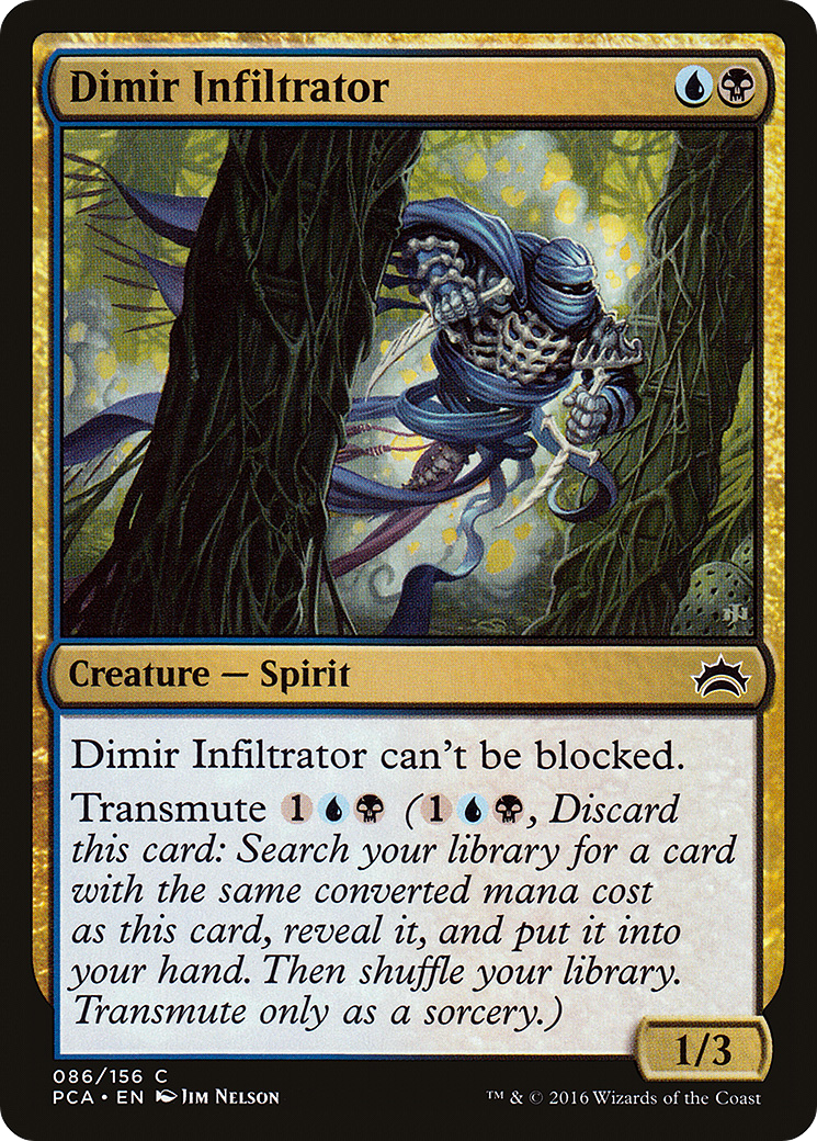Dimir Infiltrator (PCA-086)  - Planechase Anthology