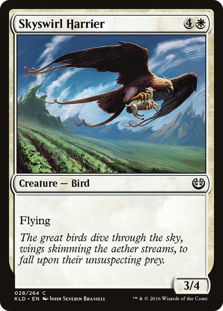 Skyswirl Harrier (KLD-028)  Foil - Kaladesh