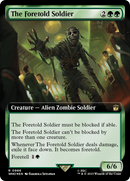 The Foretold Soldier (Extended Art) (Surge Foil) (WHO-986)  Foil - Doctor Who: (Extended Art)