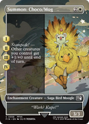 Summon: Choco/Mog (Borderless) (FIN-358)  - FINAL FANTASY: (enchantment)