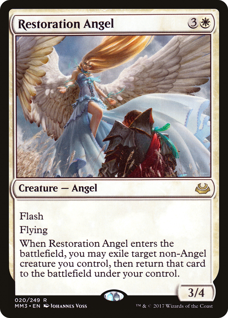 Restoration Angel (MM3-020)  Foil - Modern Masters 2017