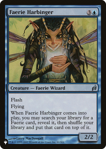 Faerie Harbinger (LIST-61/301)  - The List