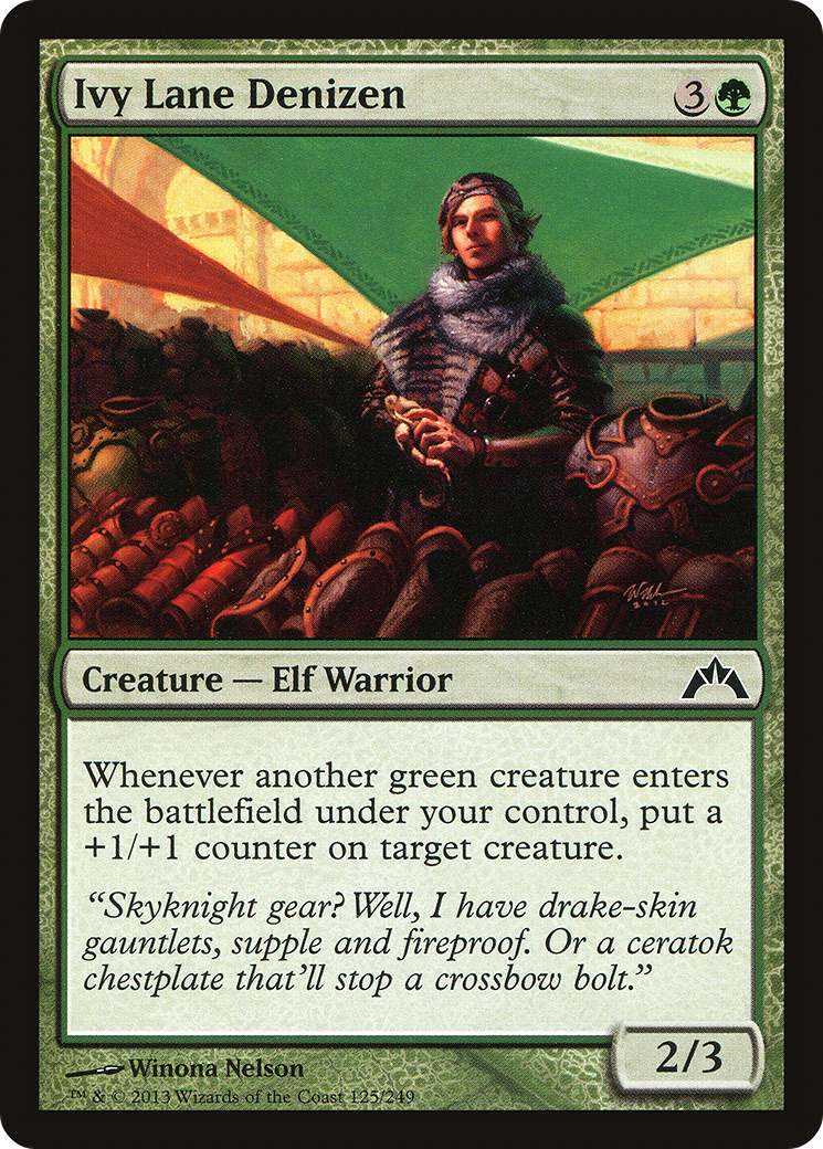 Ivy Lane Denizen (GTC-125) - Gatecrash Foil