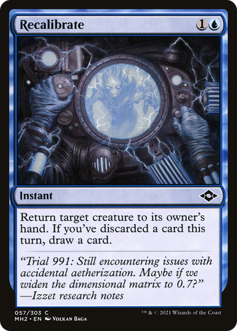 Recalibrate (MH2-057) - Modern Horizons 2 Foil
