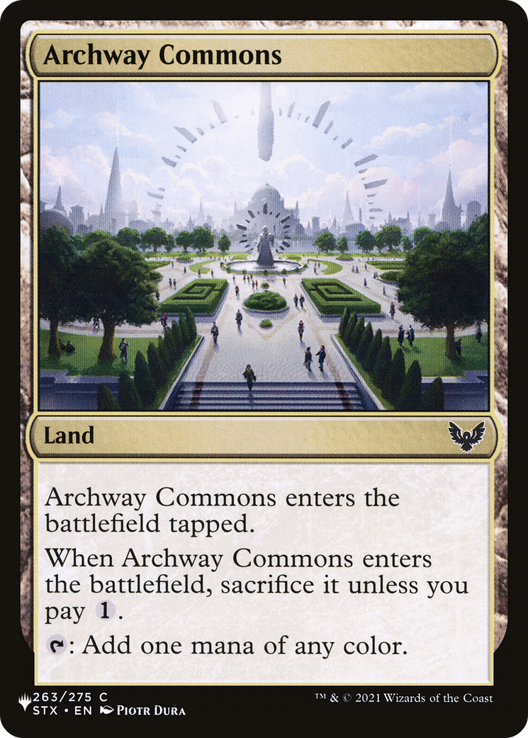 Archway Commons (LIST-STX-263)  - The List