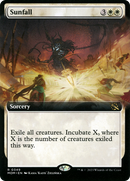Sunfall (Extended Art) (MOM-349)  Foil - March of the Machine: (Extended Art)