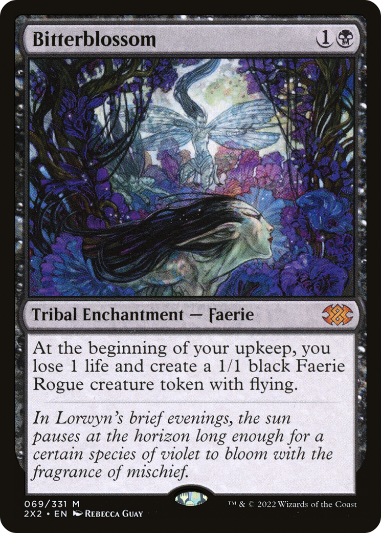 Bitterblossom (2X2-069)  Foil - Double Masters 2022