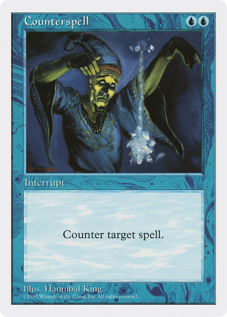Counterspell (5ED-077)  - Fifth Edition