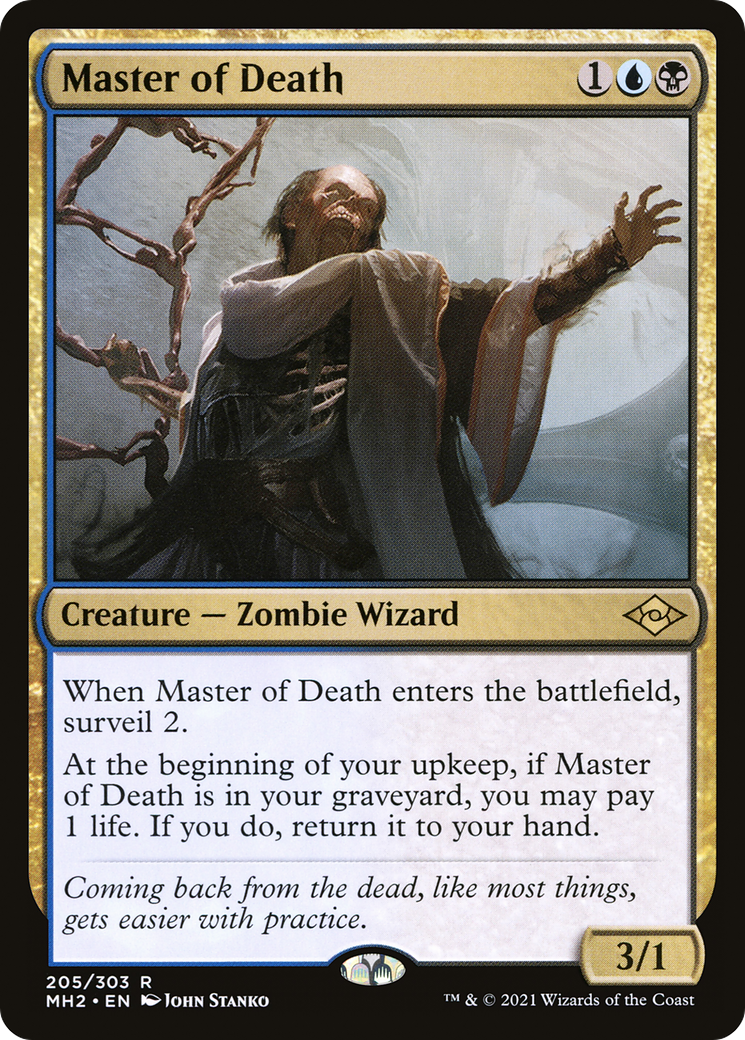 Master of Death (MH2-205) - Modern Horizons 2 Foil