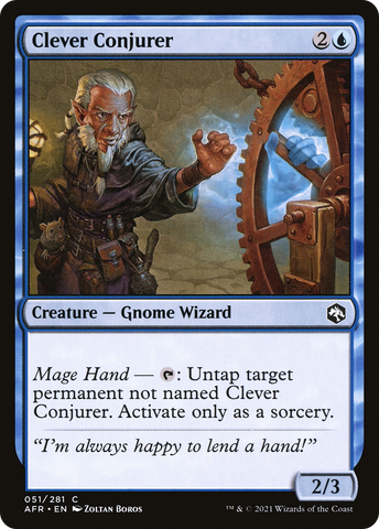 Clever Conjurer (AFR-051)  - Adventures in the Forgotten Realms