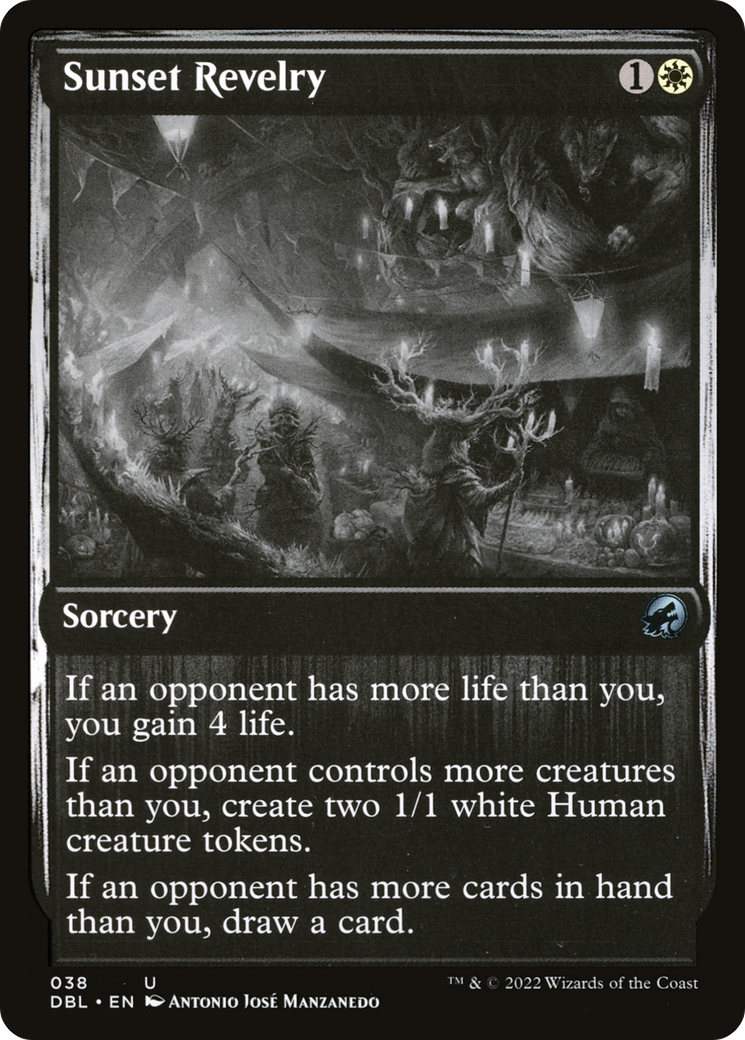 Sunset Revelry (DBL-038)  - Innistrad: Double Feature
