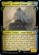 Gandalf, Westward Voyager (Showcase Scrolls) (LTC-463)  - Tales of Middle-earth Commander: (Showcase)