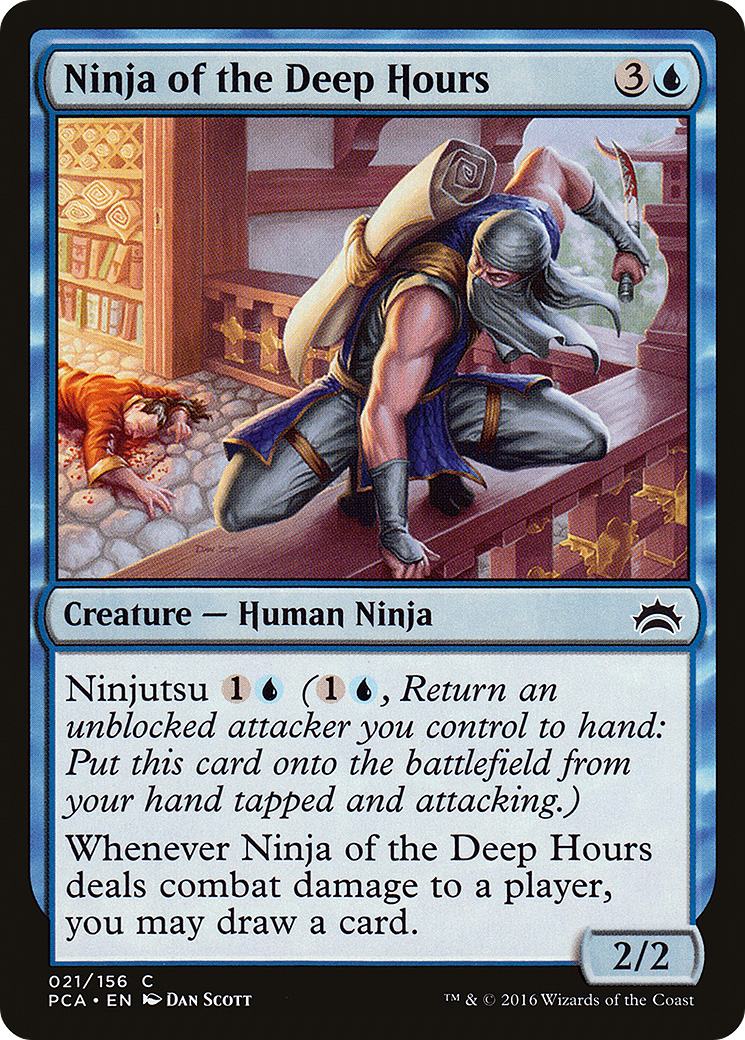 Ninja of the Deep Hours (PCA-021)  - Planechase Anthology