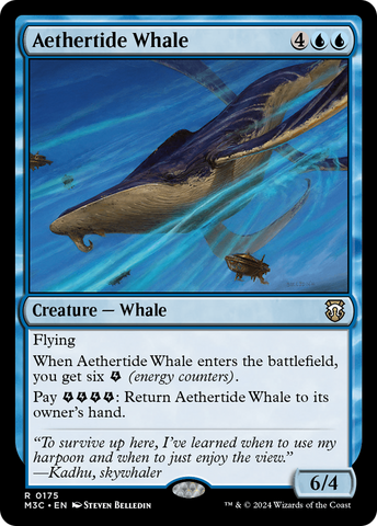 Aethertide Whale (M3C-175)  - Modern Horizons 3 Commander
