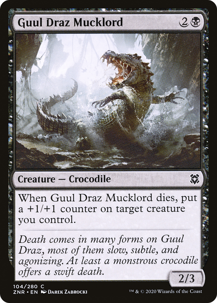 Guul Draz Mucklord (ZNR-104)  Foil - Zendikar Rising