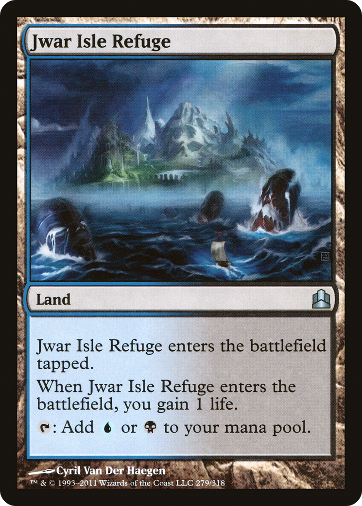 Jwar Isle Refuge (CMD-279)  - Commander 2011