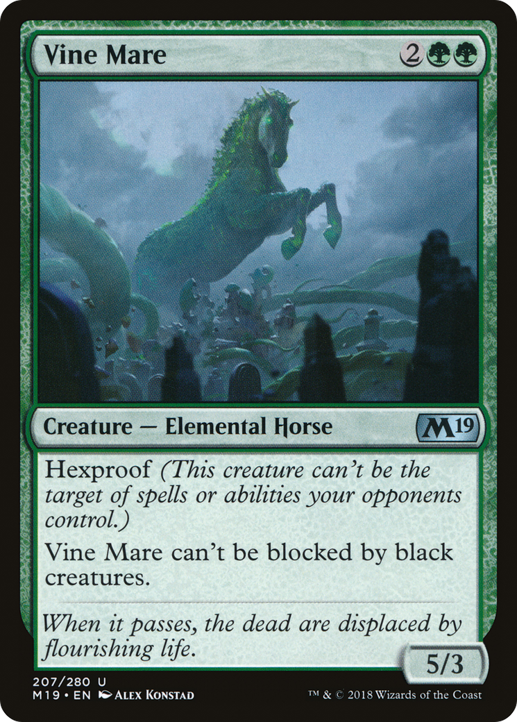 Vine Mare (M19-207)  Foil - Core Set 2019