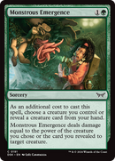 Monstrous Emergence (DSK-191) - Duskmourn: House of Horror Foil