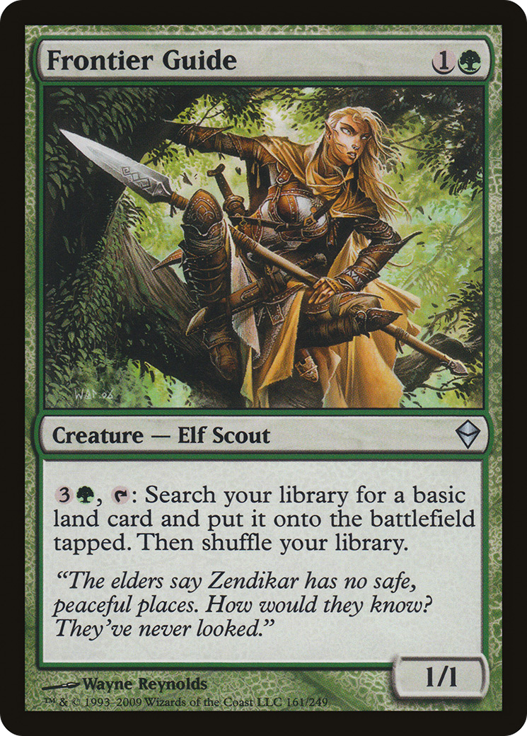 Frontier Guide (ZEN-161)  - Zendikar