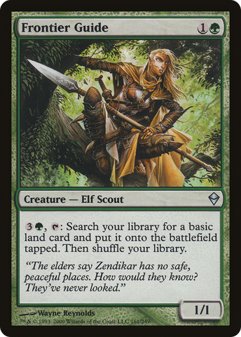 Frontier Guide (ZEN-161) - Zendikar Foil